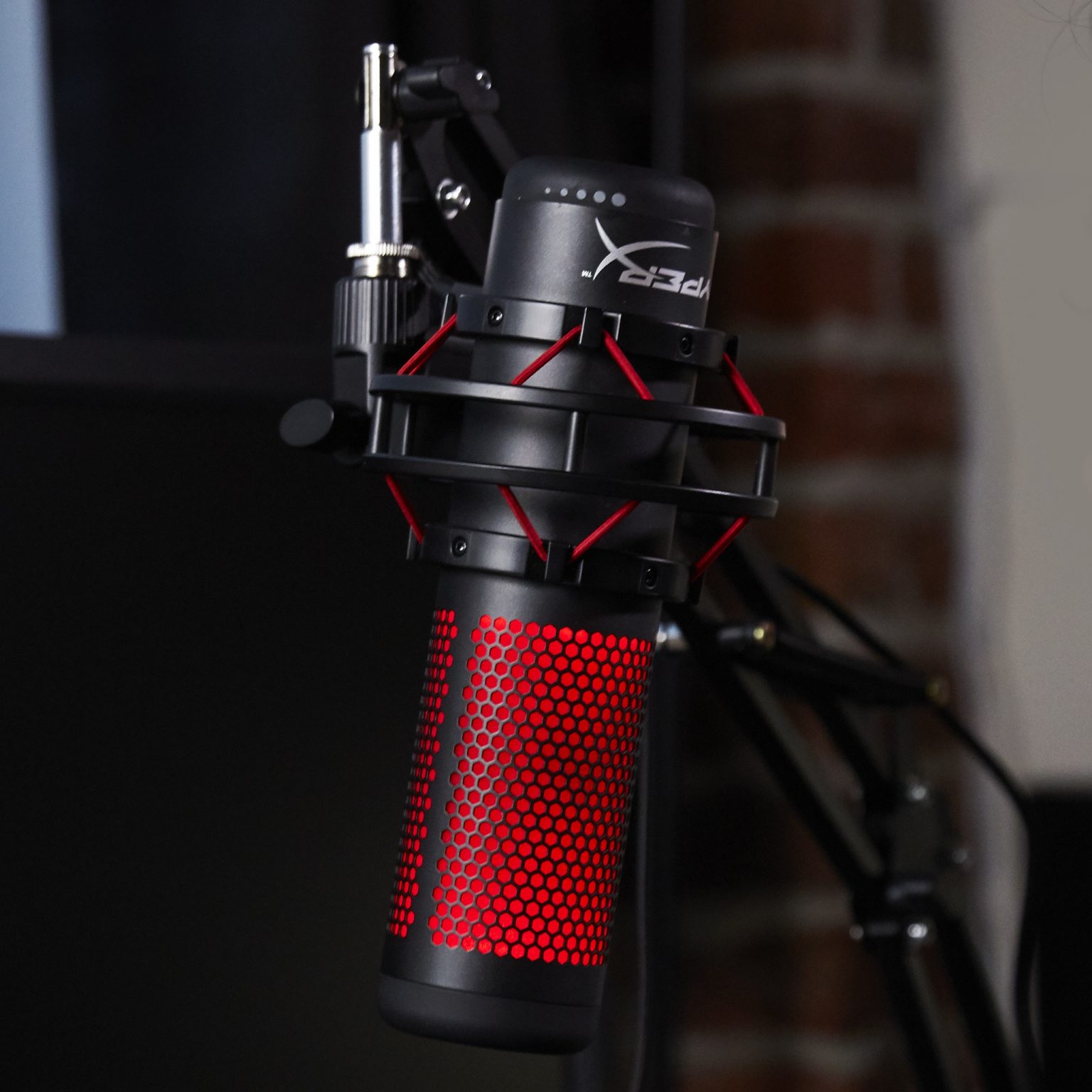 HyperX HXMICQCBK QuadCast Microphone for Stream JoelPlay